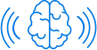Icon of the human brain
